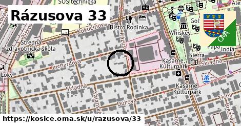 Rázusova 33, Košice