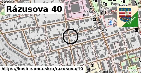Rázusova 40, Košice