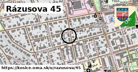 Rázusova 45, Košice