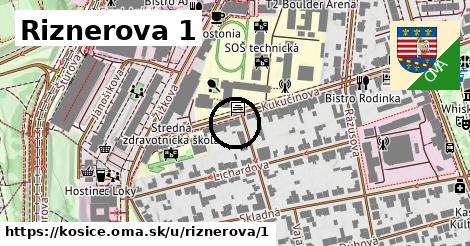 Riznerova 1, Košice