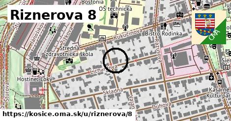 Riznerova 8, Košice