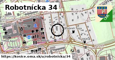 Robotnícka 34, Košice