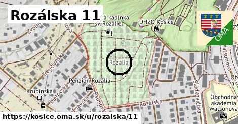 Rozálska 11, Košice