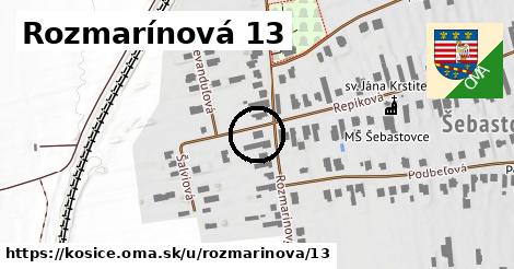 Rozmarínová 13, Košice