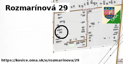 Rozmarínová 29, Košice