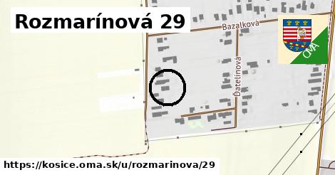 Rozmarínová 29, Košice