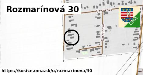 Rozmarínová 30, Košice