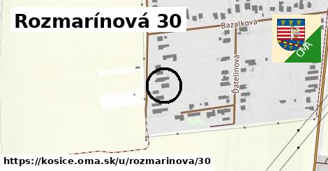 Rozmarínová 30, Košice