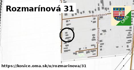 Rozmarínová 31, Košice