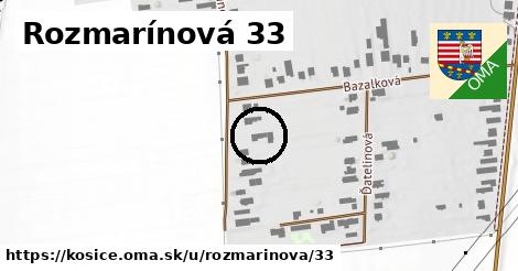 Rozmarínová 33, Košice