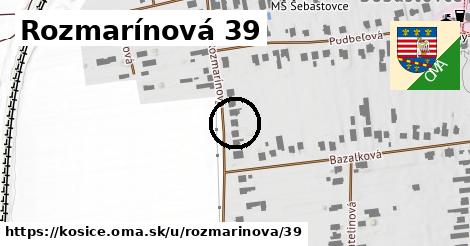 Rozmarínová 39, Košice