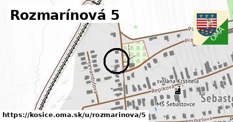 Rozmarínová 5, Košice