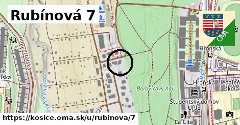 Rubínová 7, Košice