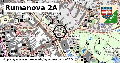 Rumanova 2A, Košice