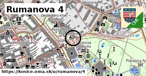 Rumanova 4, Košice