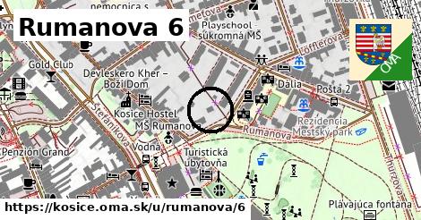 Rumanova 6, Košice