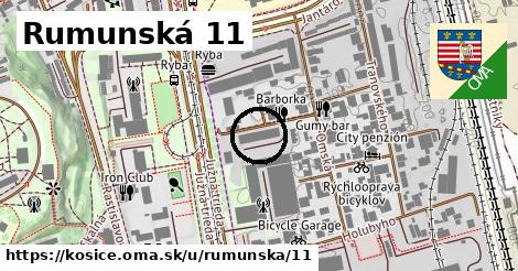 Rumunská 11, Košice