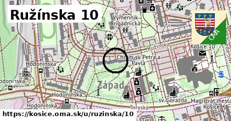 Ružínska 10, Košice