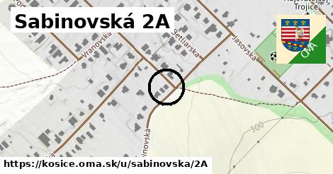 Sabinovská 2A, Košice