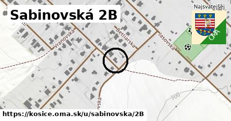 Sabinovská 2B, Košice