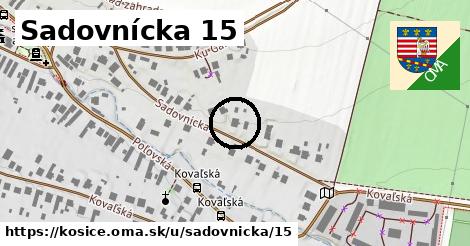 Sadovnícka 15, Košice