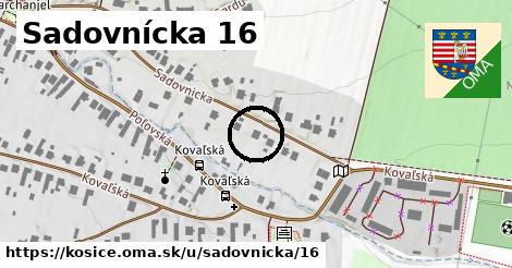 Sadovnícka 16, Košice