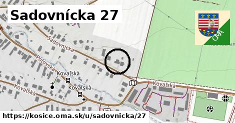 Sadovnícka 27, Košice