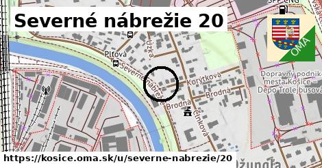 Severné nábrežie 20, Košice
