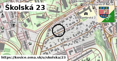 Školská 23, Košice