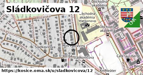 Sládkovičova 12, Košice