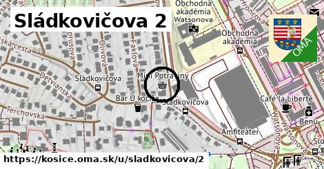 Sládkovičova 2, Košice
