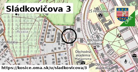 Sládkovičova 3, Košice