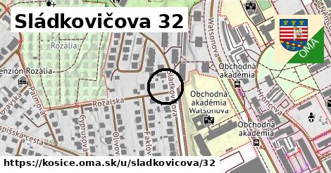 Sládkovičova 32, Košice