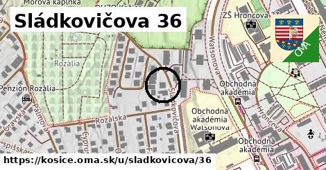 Sládkovičova 36, Košice