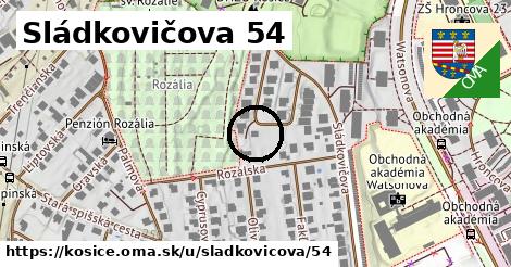 Sládkovičova 54, Košice