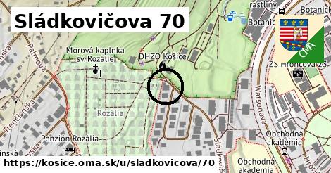 Sládkovičova 70, Košice