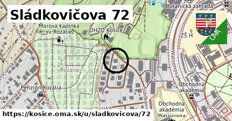 Sládkovičova 72, Košice