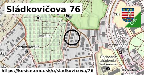 Sládkovičova 76, Košice