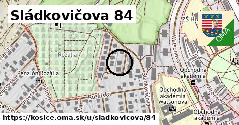 Sládkovičova 84, Košice