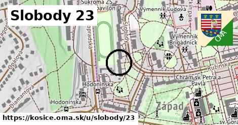 Slobody 23, Košice