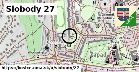 Slobody 27, Košice