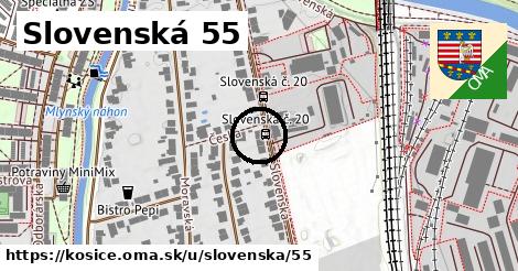 Slovenská 55, Košice