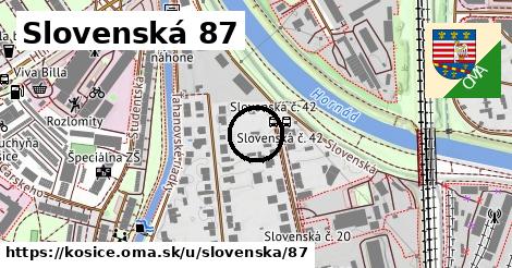 Slovenská 87, Košice