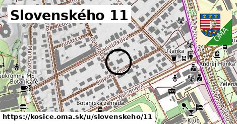 Slovenského 11, Košice