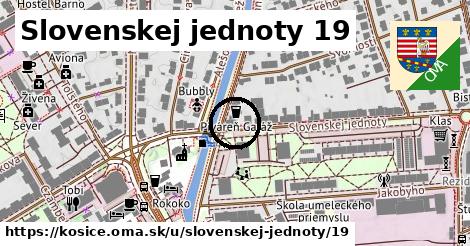 Slovenskej jednoty 19, Košice