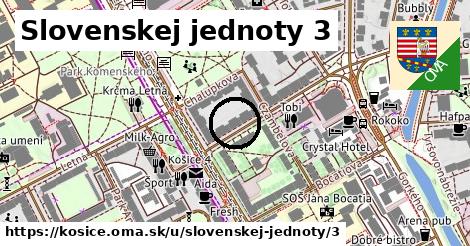 Slovenskej jednoty 3, Košice