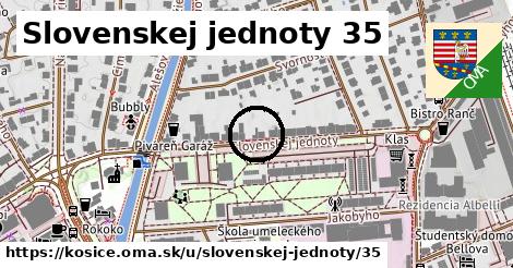 Slovenskej jednoty 35, Košice