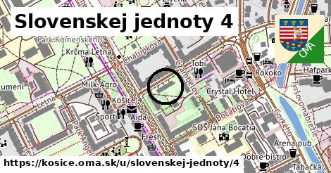 Slovenskej jednoty 4, Košice