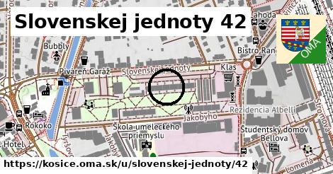 Slovenskej jednoty 42, Košice
