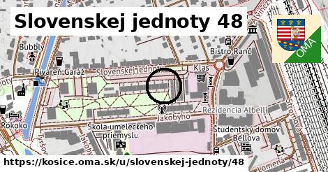 Slovenskej jednoty 48, Košice
